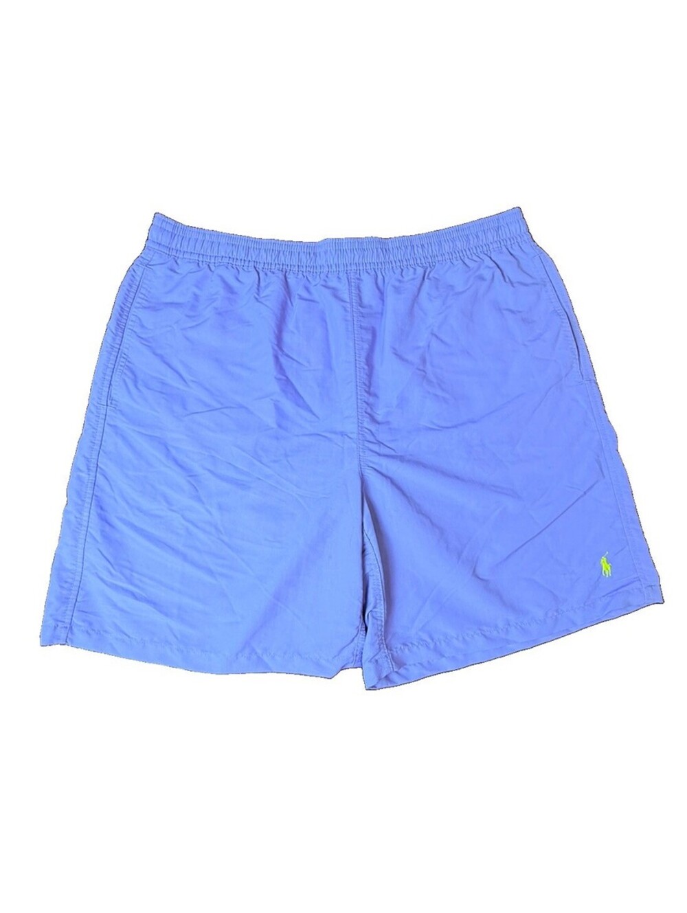 Polo Ralph Lauren Men's Blue Swim Trunks LT Tall 7in Inseam Microfiber